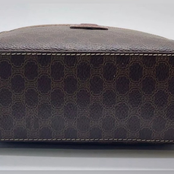 Vintage Authentic Celine Macadam Vanity Pouch Bag, EUC - Picture 5 of 12